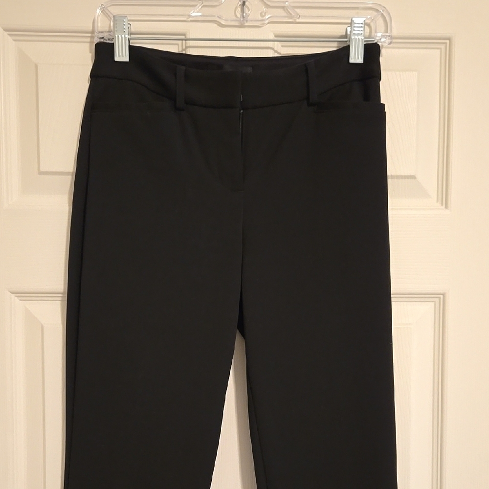 Express Womens Black Crop Dress Pant